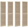 vidaXL &Pi;ό&rho;&tau;&alpha; &Nu;&tau;&omicron;&upsilon;&lambda;ά&pi;&alpha;&sigmaf; &mu;&epsilon; &pi;ό&rho;&tau;&alpha; 4 pcs &Phi;&upsilon;&sigma;&iota;&kappa;ό 201 x 2,1 x 49,5 cm