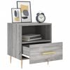 vidaXL Κομοδίνο Γκρι Sonoma 40 x 35 x 47,5 εκ. από Επεξεργασμένο Ξύλο