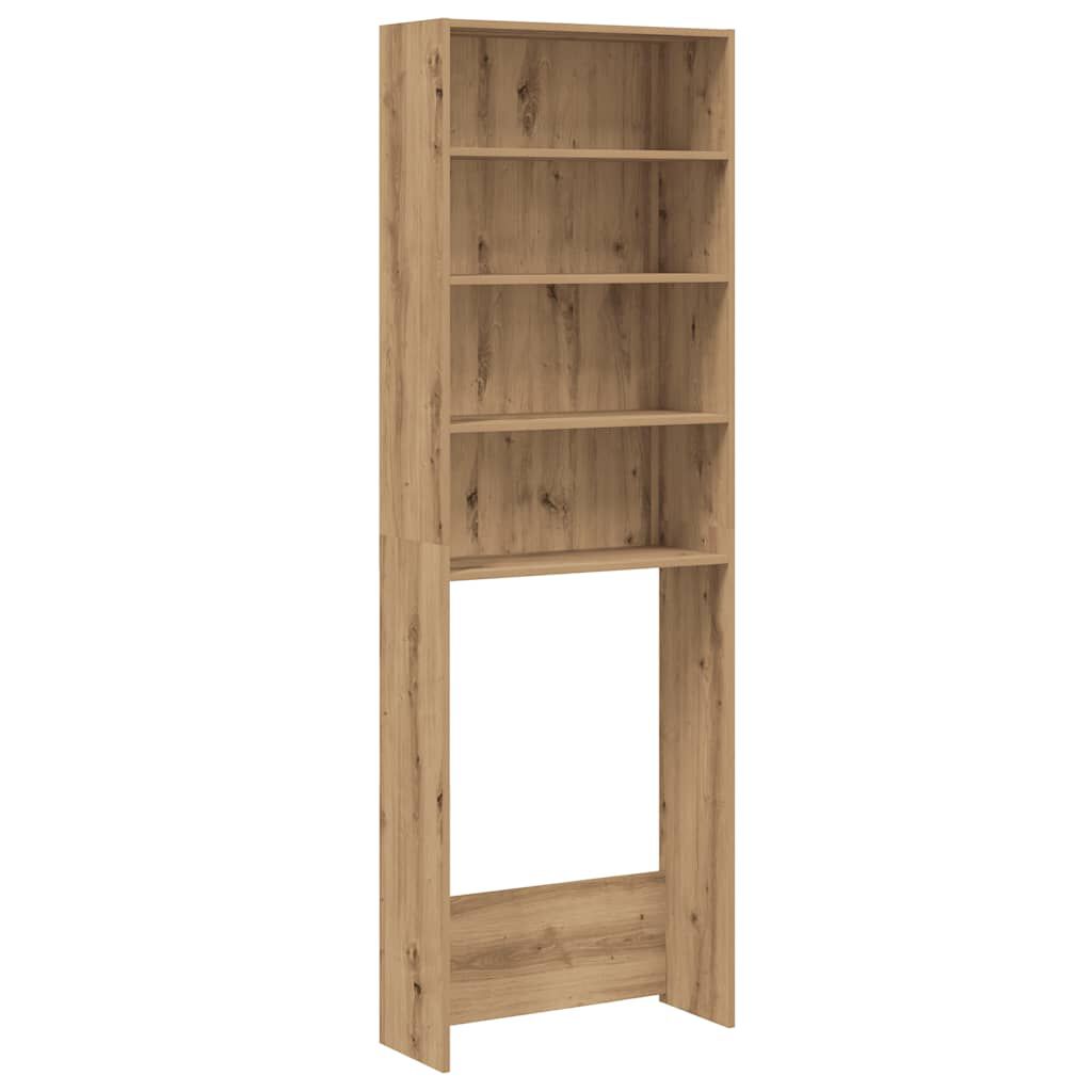 vidaXL Ντουλάπι πλυντηρίου ρούχων Artisan Oak 64x24x190 cm