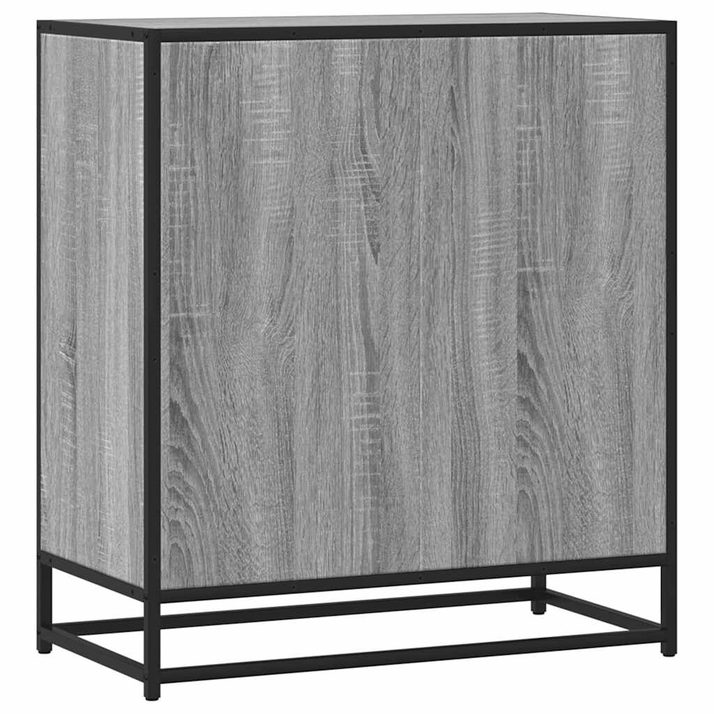 vidaXL Συρταριέρα Γκρι Sonoma 68x35x76 cm Ξύλινο μηχανουργικό ξύλο