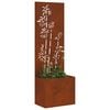 vidaXL &Omicron;&theta;ό&nu;&eta; &Iota;&delta;&iota;&omega;&tau;&iota;&kappa;ό&tau;&eta;&tau;&alpha;&sigmaf; &Kappa;ή&pi;&omicron;&upsilon; Floral &Sigma;&kappa; rusty 50 x 150 cm