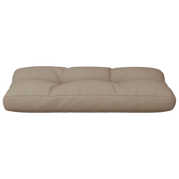 vidaXL Μαξιλάρι Παλέτας Taupe 70 x 40 x 12 εκ. Υφασμάτινο