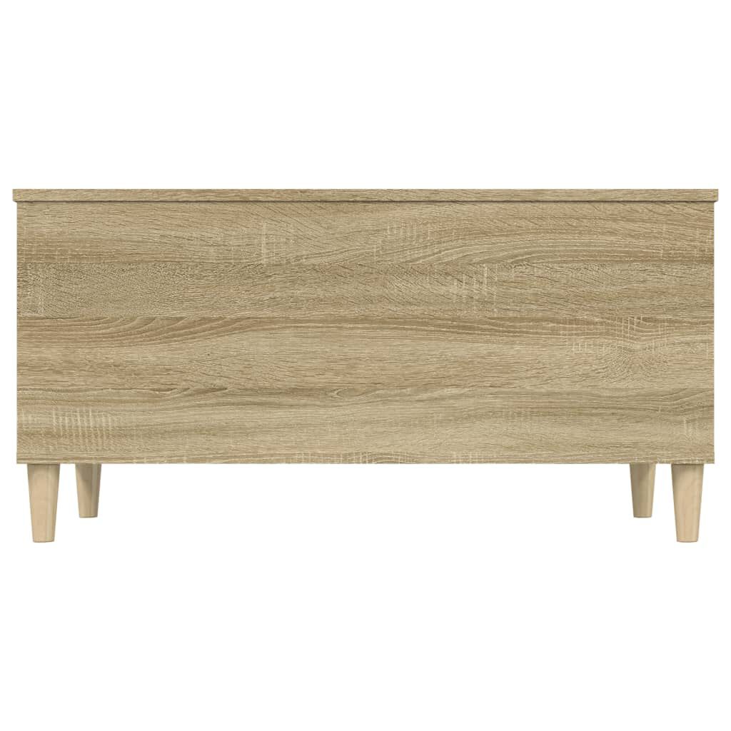 vidaXL Τραπεζάκι Σαλονιού Sonoma Δρυς 90x44,5x45εκ. Επεξεργασμένο Ξύλο