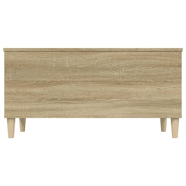 vidaXL Τραπεζάκι Σαλονιού Sonoma Δρυς 90x44,5x45εκ. Επεξεργασμένο Ξύλο