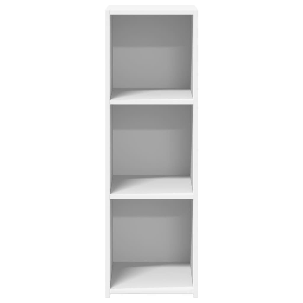 vidaXL Συρταριέρα Λευκή 30x42,5x93 εκ. από Επεξεργασμένο Ξύλο