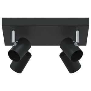 vidaXL &Sigma;&pi;&omicron;&tau; &omicron;&rho;&omicron;&phi;ή&sigmaf; &mu;&epsilon; &pi;&rho;&omicron;&beta;&omicron;&lambda;&epsilon;ί&sigmaf; &Mu;&alpha;ύ&rho;&omicron; 26 x 26 x 11,5 &epsilon;&kappa; &Mu;έ&tau;&alpha;&lambda;&lambda;&omicron;