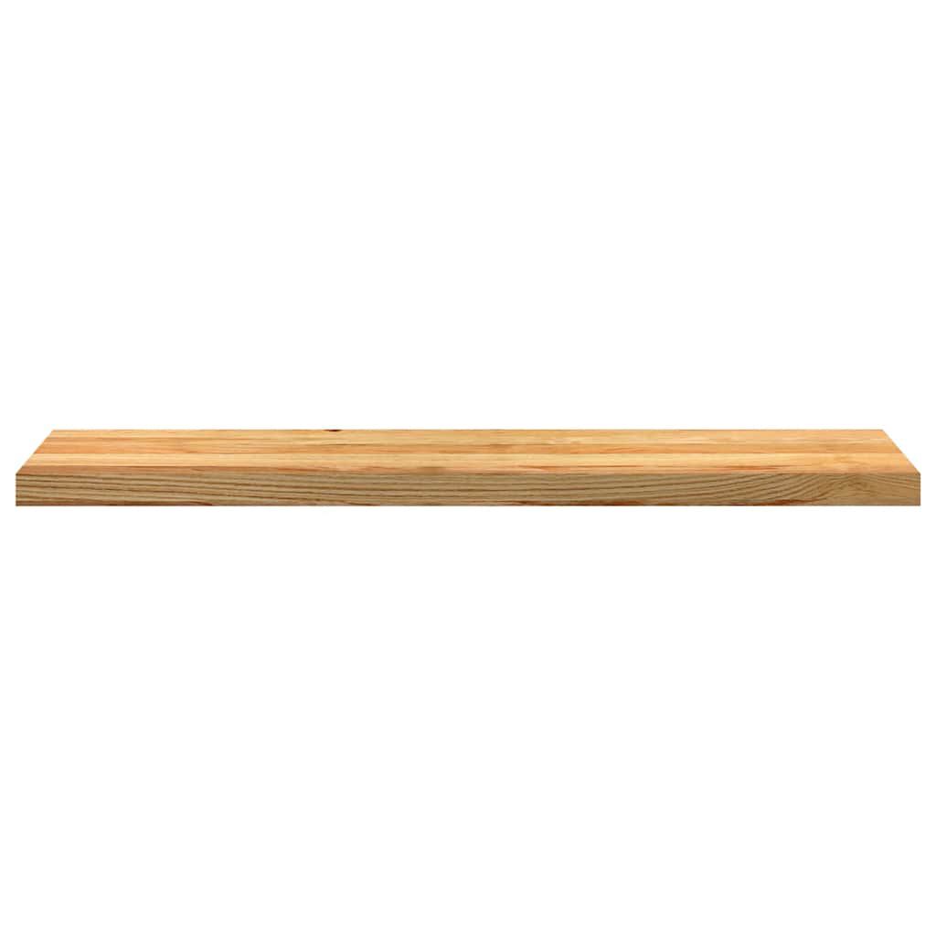 vidaXL Πατάκια Σκάλας 8 τεμ. Ανοιχτό Καφέ 110x25x2 cm Ξύλο Δρυός