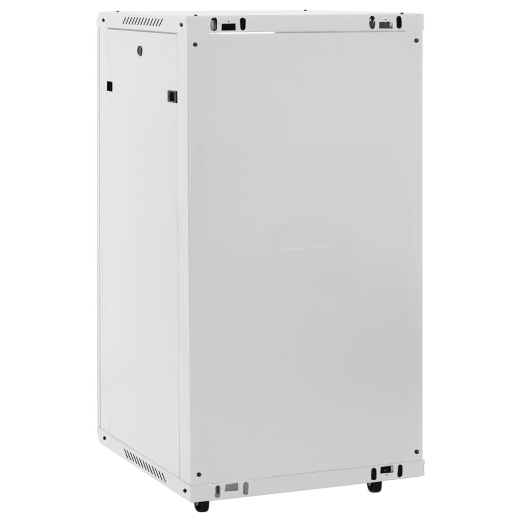 vidaXL Καμπίνα Δικτύου με Περιστ. Πόδια 22U 19" IP20 60x60x120 εκ.