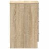 vidaXL Κομοδίνα 2 τεμ. Χρώμα Sonoma Δρυς 38x35x56 εκ. από Επεξ. Ξύλο
