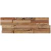 vidaXL Πάνελ Επένδυσης Τοίχου 20 τεμ. 2 μ² από Ξύλο Teak