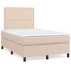 vidaXL &Kappa;&rho;&epsilon;&beta;ά&tau;&iota; Boxspring &Sigma;&tau;&rho;ώ&mu;&alpha;&LED &Kappa;&alpha;&pi;&omicron;&upsilon;&tau;&sigma;ί&nu;&omicron; 120x190 &epsilon;&kappa;. &Sigma;&upsilon;&nu;&theta;. &Delta;έ&rho;&mu;&alpha;