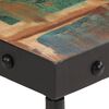 vidaXL Τραπεζάκι Σαλονιού+Ροδάκια 100x55x26εκ Μασίφ Ανακυκλωμένο Ξύλο