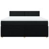 vidaXL &Kappa;&rho;&epsilon;&beta;ά&tau;&iota; Boxspring &mu;&epsilon; &Sigma;&tau;&rho;ώ&mu;&alpha; &Mu;&alpha;ύ&rho;&omicron; 180x200 &epsilon;&kappa;. &Upsilon;&phi;&alpha;&sigma;&mu;ά&tau;&iota;&nu;&omicron;