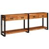 vidaXL &Tau;&rho;&alpha;&pi;έ&zeta;&iota;&alpha; &Kappa;&omicron;&nu;&sigma;ό&lambda;&epsilon;&sigmaf; 2 &tau;&mu;&chi;. &Kappa;&alpha;&phi;έ 200 x 33 x 75 &epsilon;&kappa;