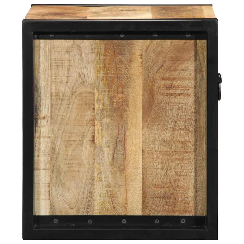 vidaXL Κομοδίνα 2 τεμάχια 40x35x40 cm Στερεό ακατέργαστο ξύλο Mango