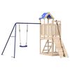 vidaXL Παιδική Χαρά Εξωτερικού Χώρου από Μασίφ Ξύλο Πεύκου