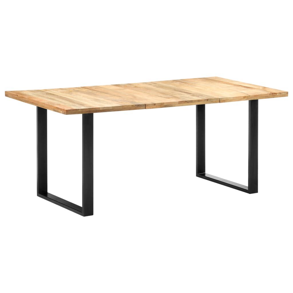 vidaXL Τραπεζαρία 180 x 90 x 76 εκ. από Μασίφ Ξύλο Μάνγκο