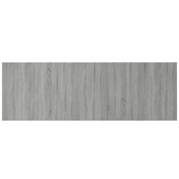vidaXL Κεφαλάρι Κρεβατιού Γκρι Sonoma 240x1,5x80 εκ. Επεξεργ. Ξύλο