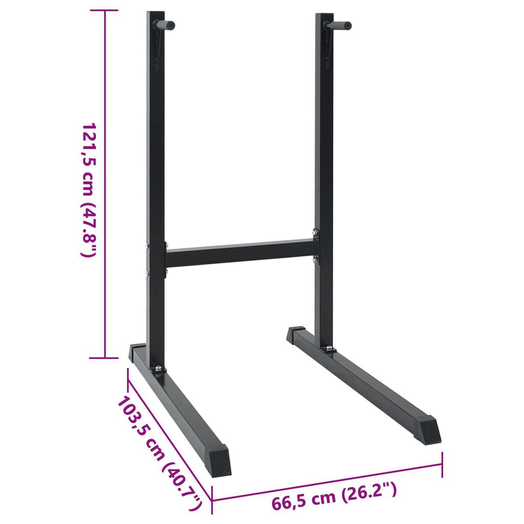 vidaXL Σταθμός Βυθίσεων 120 κιλά 66x104x122 εκ Ατσάλι