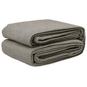 vidaXL Χαλκάκι Σκηνής Ανοιχτό γκρι 400 x 200 cm Πολυαιθυλένιο