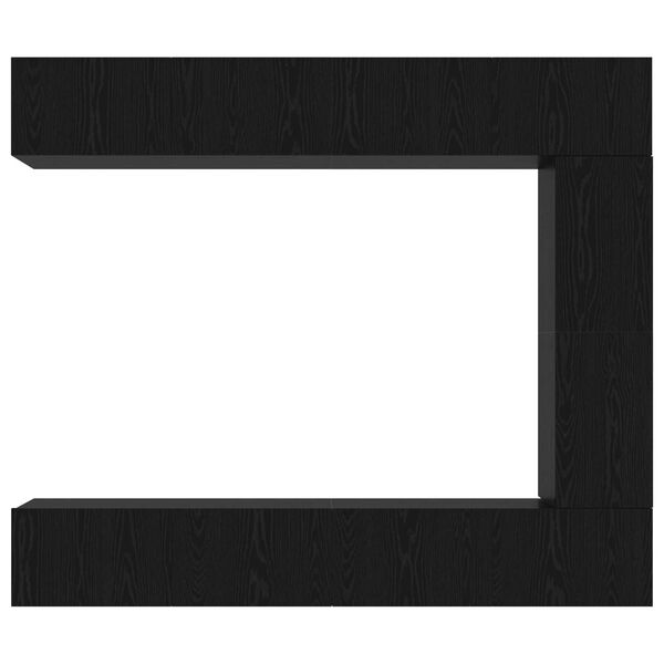 vidaXL Σετ επίπλου τηλεόρασης 5 pcs Μαύρη δρυς 100 x 30 x 30 cm