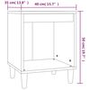 vidaXL Κομοδίνο Γκρι Sonoma 40x35x50 εκ.