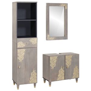 vidaXL &Sigma;&epsilon;&tau; &Nu;&tau;&omicron;&upsilon;&lambda;&alpha;&pi;&iota;ώ&nu; &Mu;&pi;ά&nu;&iota;&omicron;&upsilon; &mu;&epsilon; &sigma;&upsilon;&rho;&tau;ά&rho;&iota; 3 pcs &Gamma;&kappa;&rho;&iota; &Sigma;&tau;&epsilon;&rho;&epsilon;ό &xi;ύ&lambda;&omicron; &mu;ά&nu;&gamma;&kappa;&omicron;