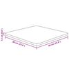 vidaXL Επιφάνεια Τραπεζιού Τετράγωνη 60 x 60 x 1,5 εκ. Μασίφ Ξύλο Δρυς