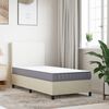 vidaXL Στρώμα Αφρού Medium Soft 90x190 εκ. Μονό