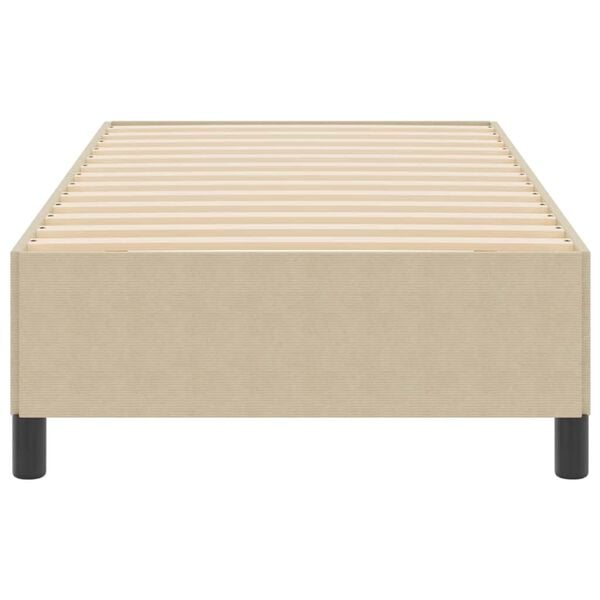 vidaXL Σκελετός Κρεβατιού Γκρι Πράσινο 90 x 200 cm Βελούδο