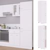 vidaXL Ντουλάπι Ψυγείου "Lyon" Λευκό 60x57x207 εκ. από Τεχνητό Ξύλο