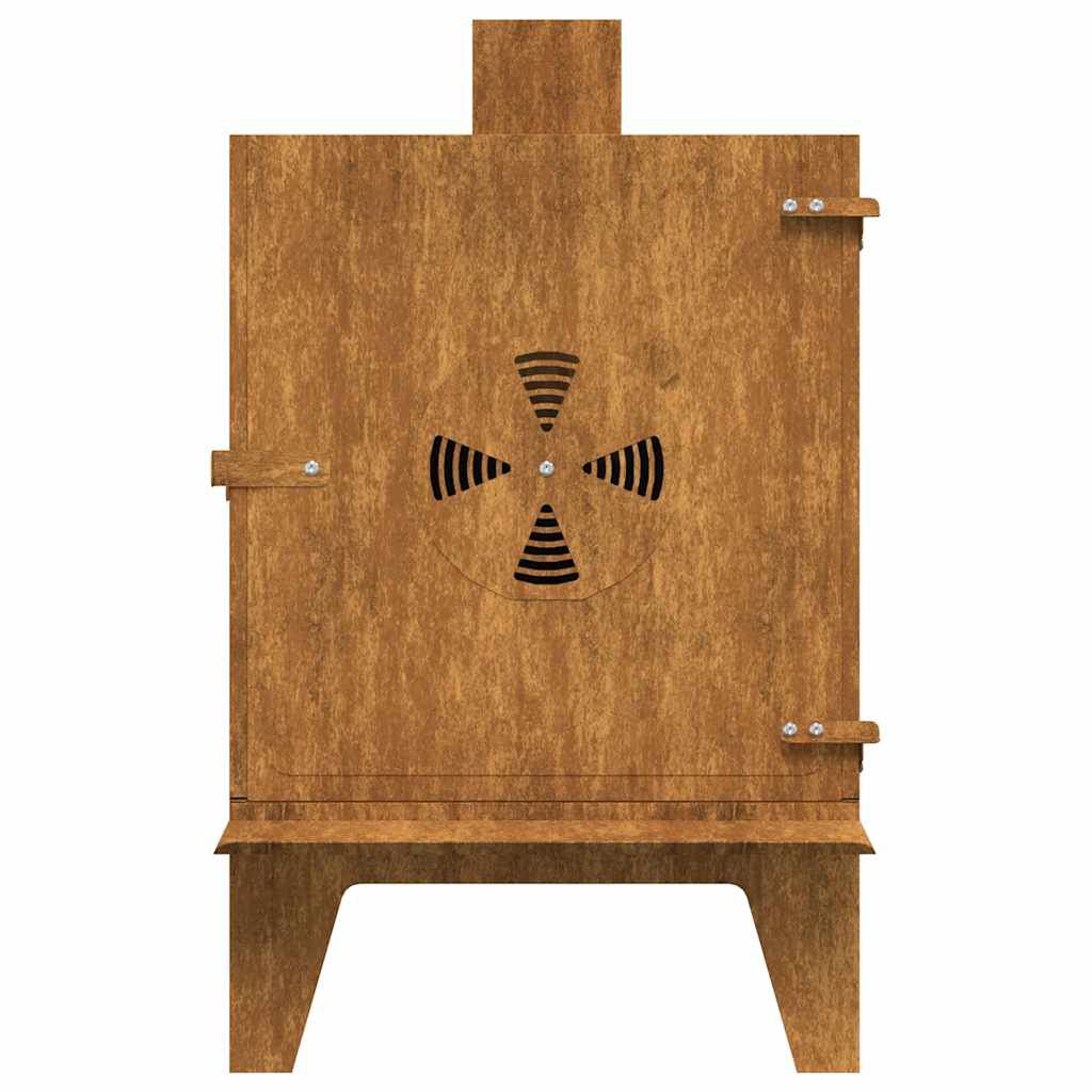 vidaXL Σόμπα Κάμπινγκ 35x50x60 cm Χάλυβας Ο Κορτέν