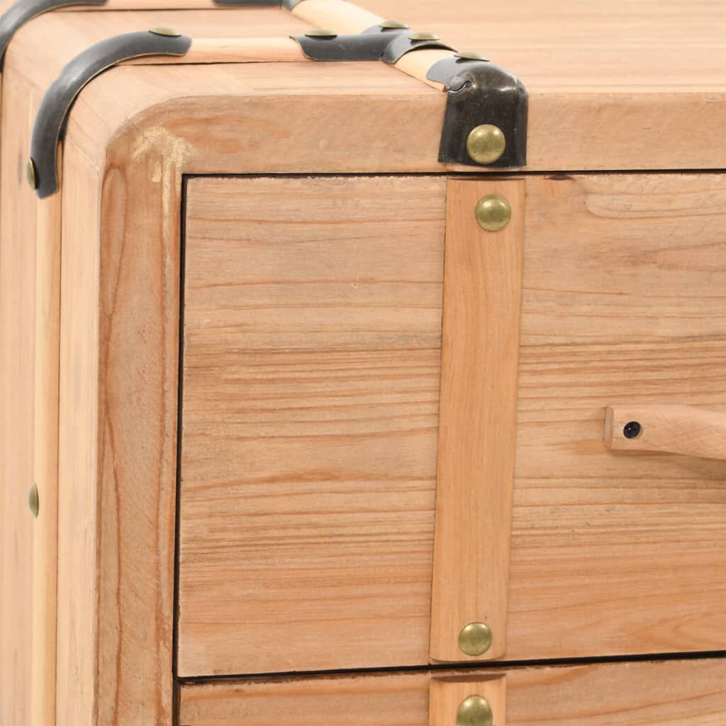 vidaXL Συρταριέρα 91 x 35 x 73 εκ. από Μασίφ Ξύλο Ελάτης