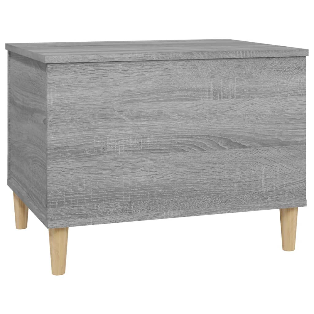 vidaXL Τραπεζάκι Σαλονιού Γκρι Sonoma 60x44,5x45εκ. Επεξεργασμένο Ξύλο