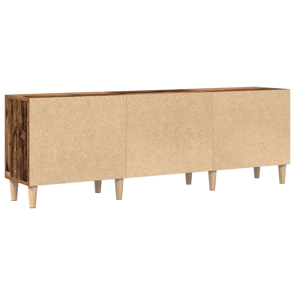 vidaXL Ντουλάπι Τηλεόρασης Παλιού Ξύλου 150x30x50 εκ Κατασκευασμένο Ξύλο