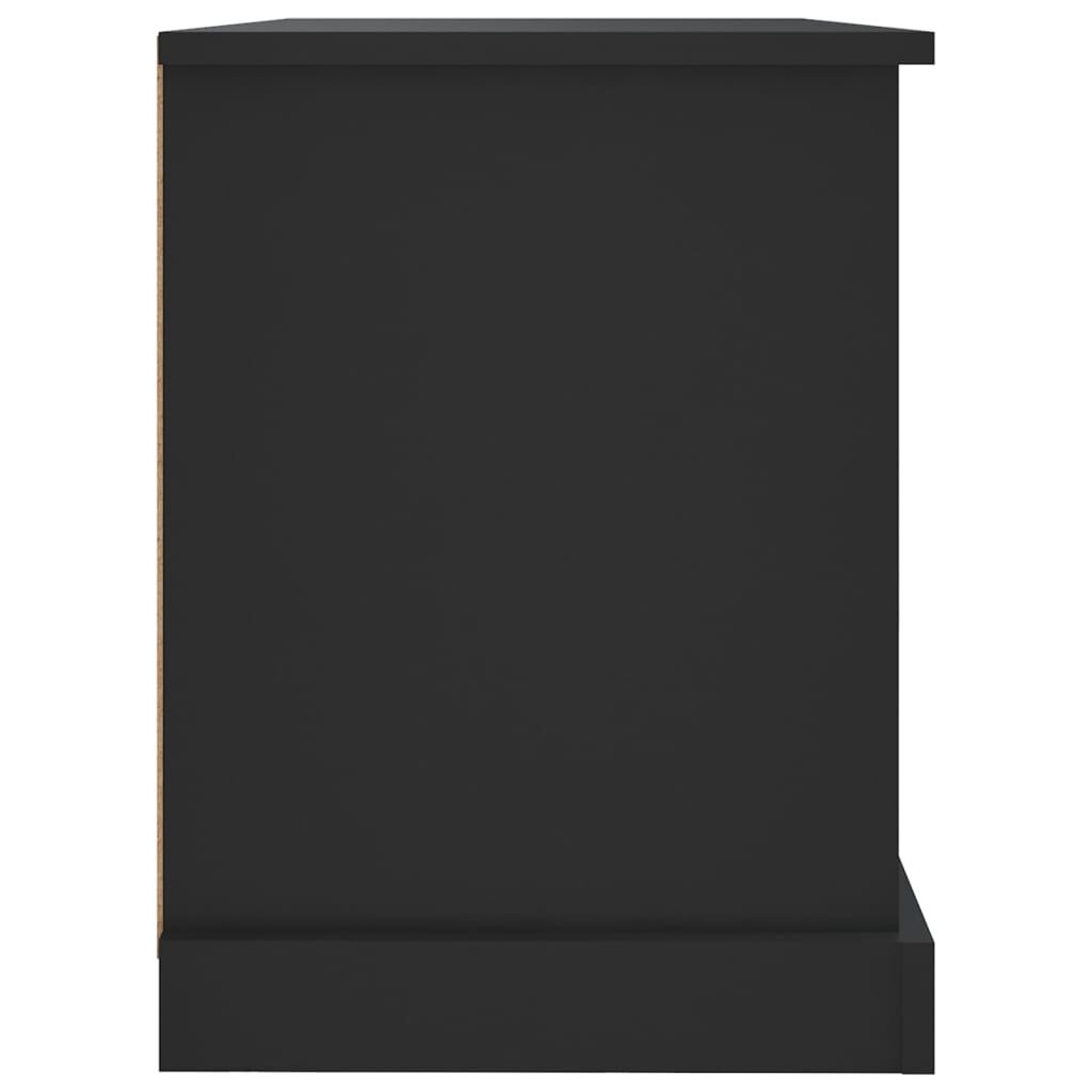 vidaXL Έπιπλο Τηλεόρασης Μαύρο 73x35,5x47,5 εκ. Επεξεργασμένο Ξύλο