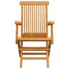 vidaXL Καρέκλες Κήπου 6 τεμ. από Μασίφ Ξύλο Teak με Taupe Μαξιλάρια