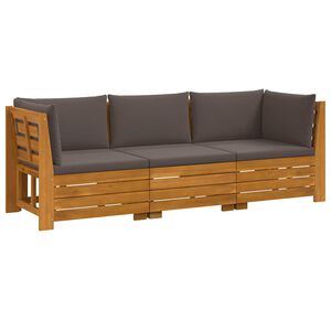 vidaXL &Sigma;&epsilon;&iota;&rho;ά &Kappa;&alpha;&nu;&alpha;&pi;έ &Epsilon;&xi;&omega;&tau;&epsilon;&rho;&iota;&kappa;&omicron;ύ 3 &Tau;&epsilon;&mu;ά&chi;&iota;&omicron; &Kappa;&alpha;&phi;έ &Sigma;&tau;&epsilon;&rho;&epsilon;ό &Xi;ύ&lambda;&omicron; &Alpha;&kappa;&alpha;&kappa;ί&alpha;&sigmaf;