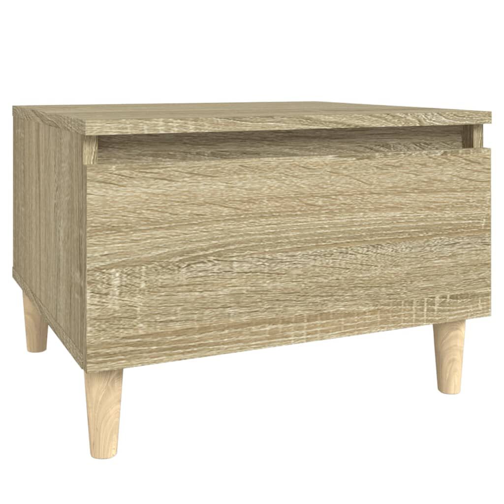 vidaXL Τραπεζάκια Σαλονιού 2 τεμ. Sonoma Δρυς 50x46x35 εκ. Επεξ. Ξύλο