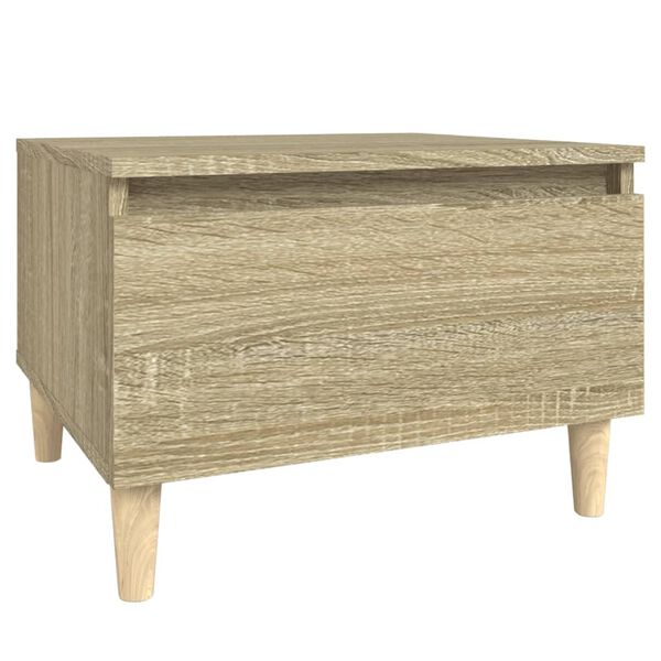 vidaXL Τραπεζάκια Σαλονιού 2 τεμ. Sonoma Δρυς 50x46x35 εκ. Επεξ. Ξύλο