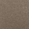 vidaXL Κρεβάτι Boxspring με Στρώμα & LED Taupe 200x200 εκ. Υφασμάτινο