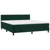 vidaXL &Kappa;&rho;&epsilon;&beta;ά&tau;&iota; Boxspring &mu;&epsilon; &Sigma;&tau;&rho;ώ&mu;&alpha; &Sigma;&kappa;&omicron;ύ&rho;&omicron; &Pi;&rho;ά&sigma;&iota;&nu;&omicron; 180x200&epsilon;&kappa;. &Beta;&epsilon;&lambda;&omicron;ύ&delta;&iota;&nu;&omicron;