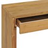vidaXL Τραπέζι Κονσόλα 100 x 35 x 75 εκ. από Μασίφ Ξύλο Teak
