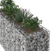 vidaXL &Alpha;&nu;&alpha;&sigma;&eta;&kappa;&omega;&mu;έ&nu;&omicron; &kappa;&rho;&epsilon;&beta;ά&tau;&iota; gabion &Alpha;&sigma;&eta;&mu;ί 170 x 50 x 80 &epsilon;&kappa;