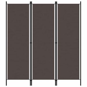 vidaXL &Delta;&iota;&alpha;&chi;&omega;&rho;&iota;&sigma;&tau;&iota;&kappa;ό &Delta;&omega;&mu;&alpha;&tau;ί&omicron;&upsilon; &mu;&epsilon; 3 &Pi;ά&nu;&epsilon;&lambda; &Kappa;&alpha;&phi;έ 150 x 180 &epsilon;&kappa;.