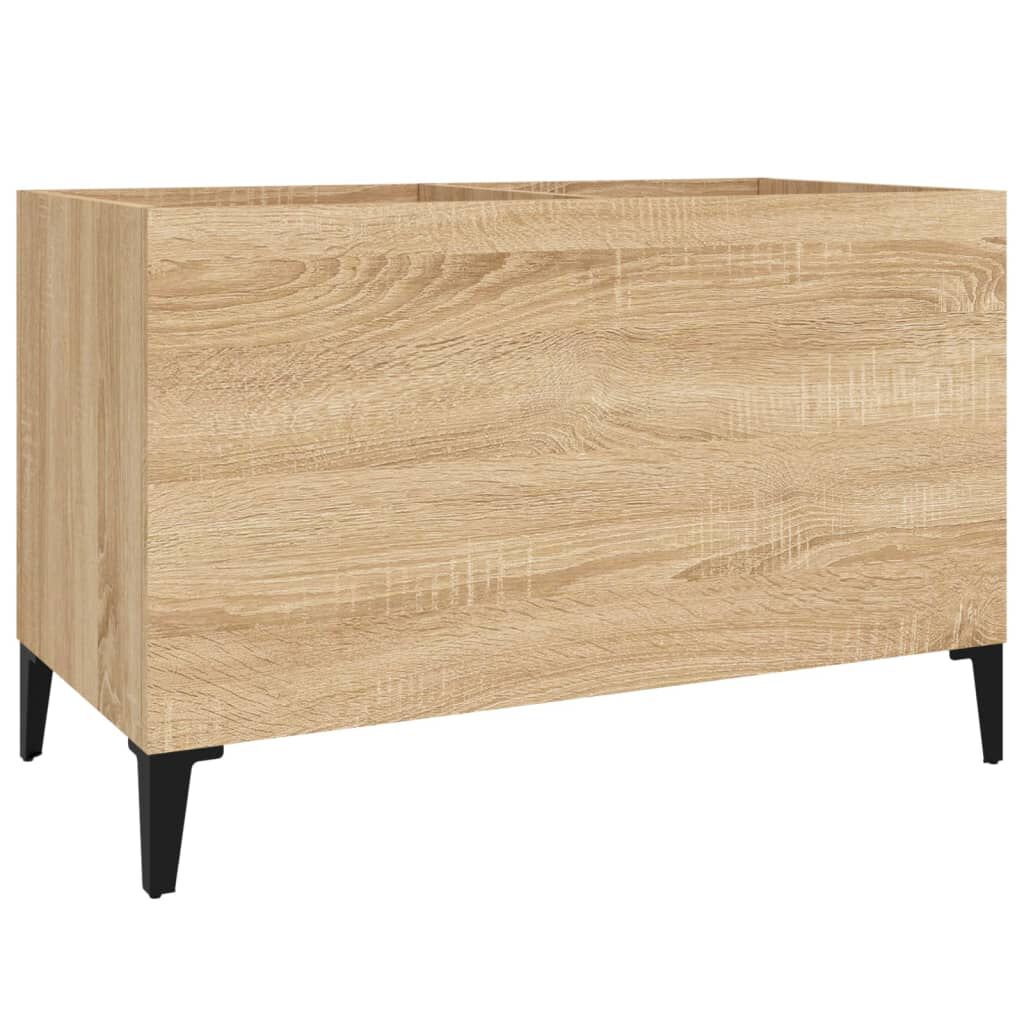 vidaXL Δισκοθήκη Sonoma Δρυς 74,5 x 38 x 48 εκ. από Επεξεργασμένο Ξύλο