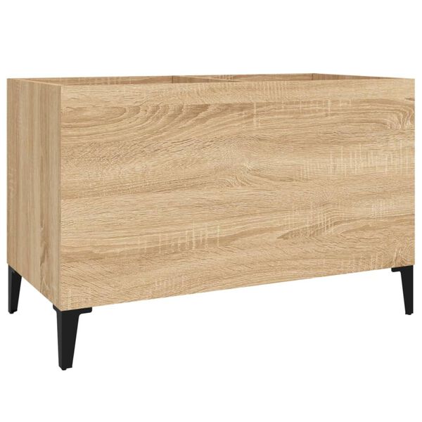 vidaXL Δισκοθήκη Sonoma Δρυς 74,5 x 38 x 48 εκ. από Επεξεργασμένο Ξύλο