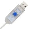 vidaXL Χριστουγεννιάτικο Δέντρο με 100 LED Ψυχρό λευκό 120 cm Ακρυλικό