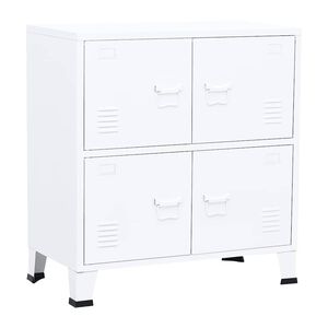 vidaXL &Alpha;&rho;&chi;&epsilon;&iota;&omicron;&theta;ή&kappa;&eta; &Beta;&iota;&omicron;&mu;&eta;&chi;&alpha;&nu;&iota;&kappa;&omicron;ύ &Sigma;&tau;&iota;&lambda; &Lambda;&epsilon;&upsilon;&kappa;ή 75 x 40 x 80 &epsilon;&kappa;. &Alpha;&tau;&sigma;ά&lambda;&iota;&nu;&eta;