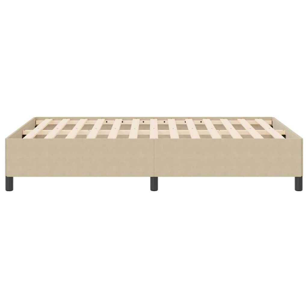 vidaXL Σκελετός Κρεβατιού Γκρι Πράσινο 140 x 190 cm Βελούδο